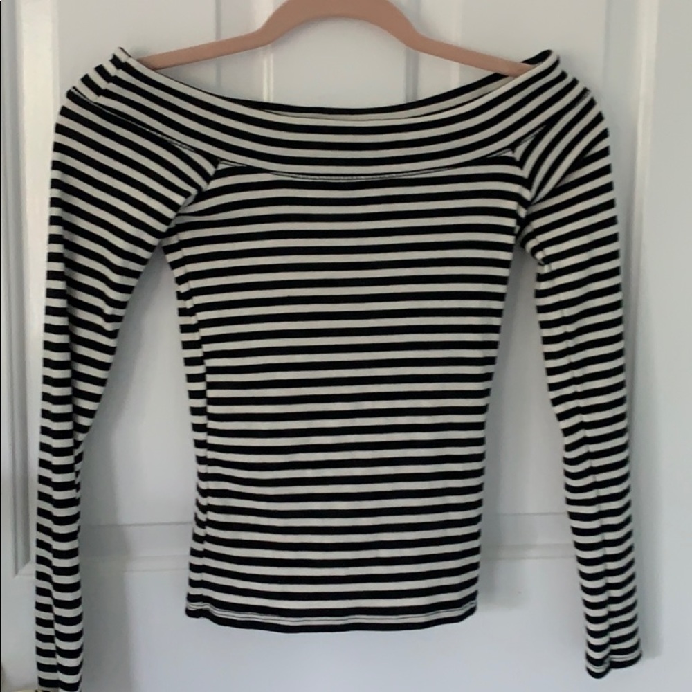 hollister striped top